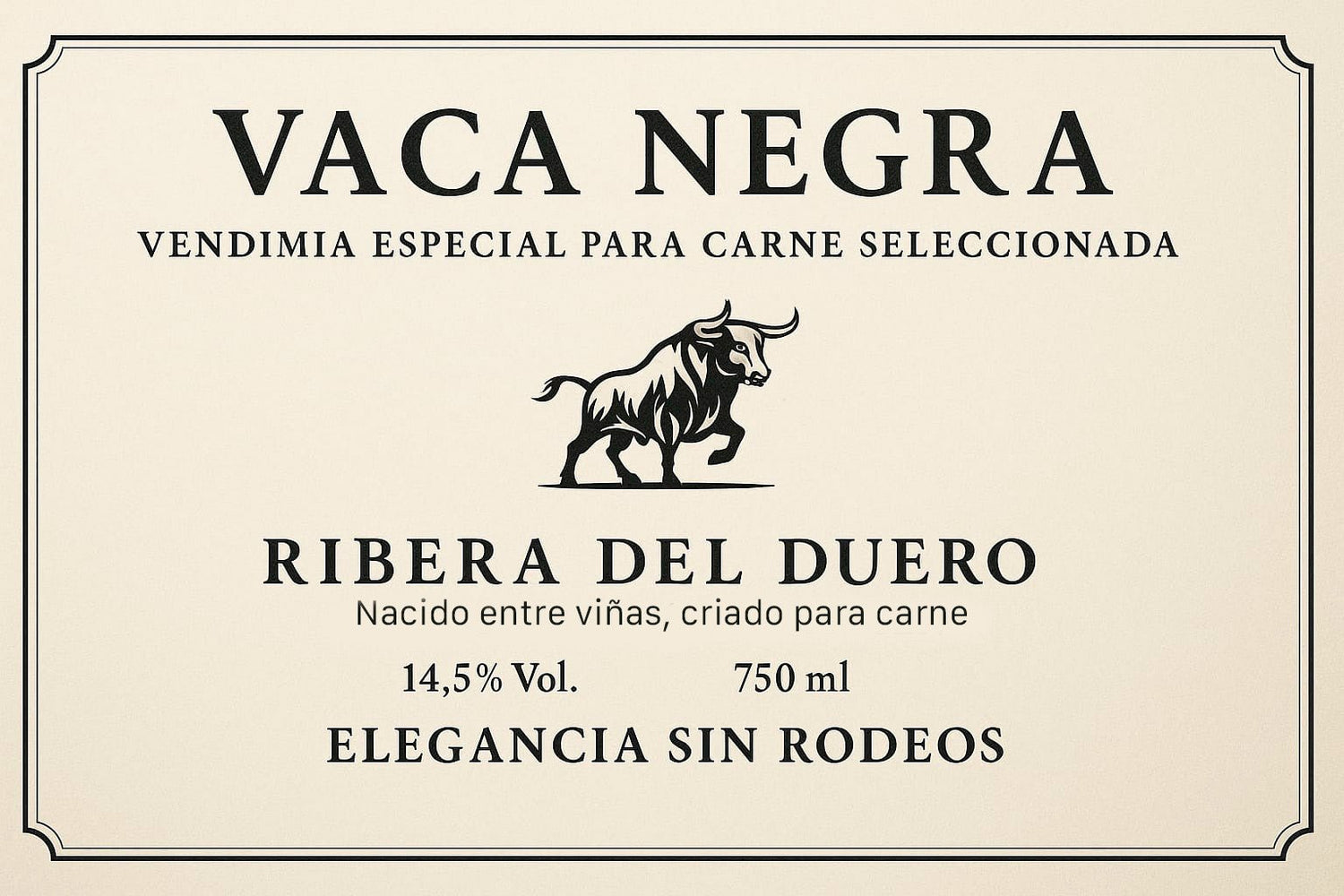 Vino Vaca negra - Vaca Negra