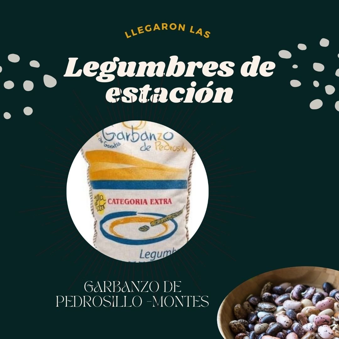 Garbanzo de Pedrosillo – Legumbres Montes - Vaca Negra