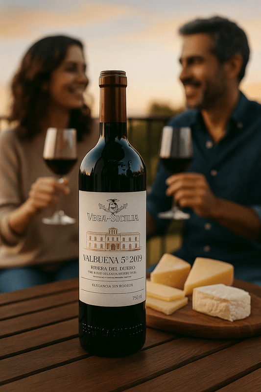 🍷 Vega Sicilia Valbuena 5º Año 2019 – Ribera del Duero de Alta Gama - Vaca Negra